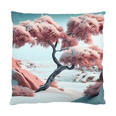 Color Snow Mountain Pretty Standard Cushion Case (one Side) by Ravend