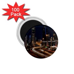 Skyscrapers Buildings Skyline 1 75  Magnets (100 Pack)  by Ravend