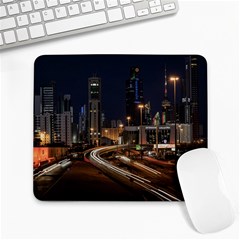 Skyscrapers Buildings Skyline Large Mousepad by Ravend