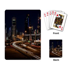 Skyscrapers Buildings Skyline Playing Cards Single Design (rectangle) by Ravend