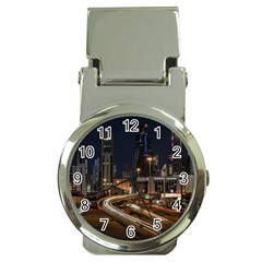 Skyscrapers Buildings Skyline Money Clip Watches by Ravend