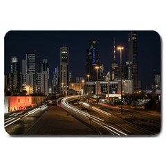 Skyscrapers Buildings Skyline Large Doormat