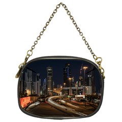 Skyscrapers Buildings Skyline Chain Purse (one Side) by Ravend