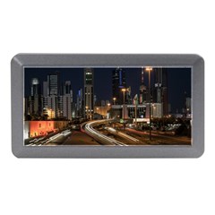 Skyscrapers Buildings Skyline Memory Card Reader (mini) by Ravend