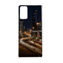 Skyscrapers Buildings Skyline Samsung Galaxy Note 20 Tpu Uv Case by Ravend