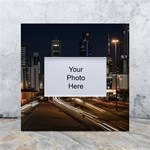 Skyscrapers Buildings Skyline White Box Photo Frame 4  x 6  Front