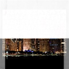 Chicago City Architecture Downtown Rectangular Jigsaw Puzzl