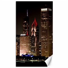 Chicago City Architecture Downtown Canvas 40  x 72 