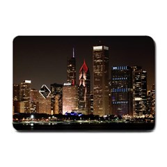 Chicago City Architecture Downtown Small Doormat