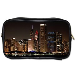 Chicago City Architecture Downtown Toiletries Bag (One Side)