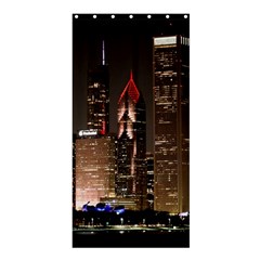 Chicago City Architecture Downtown Shower Curtain 36  x 72  (Stall) 