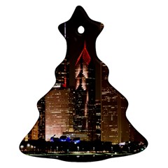 Chicago City Architecture Downtown Ornament (Christmas Tree) 