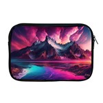 Ai Generated Mountain Ocean Lava Apple MacBook Pro 17  Zipper Case Front