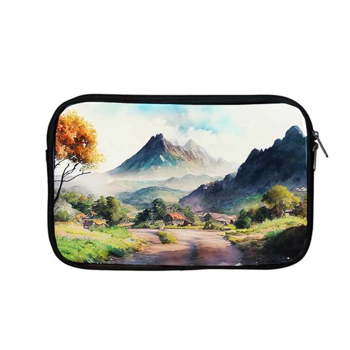 Countryside Trees Grass Mountain Apple MacBook Pro 13  Zipper Case