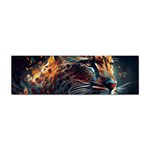 Leopard Feline Artwork Art Fantasy Sticker Bumper (10 pack) Front