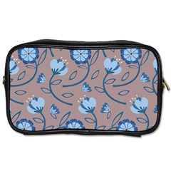 Flower Toiletries Bag (two Sides) by zappwaits