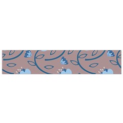 Flower Small Premium Plush Fleece Scarf