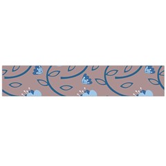 Flower Large Premium Plush Fleece Scarf  by zappwaits