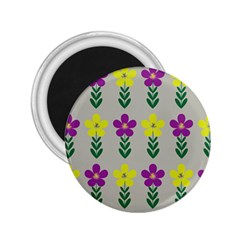 Pattern Flowers Art Creativity 2.25  Magnets