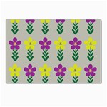 Pattern Flowers Art Creativity Postcards 5  x 7  (Pkg of 10) Front