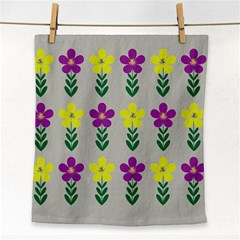 Pattern Flowers Art Creativity Face Towel