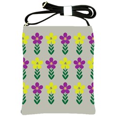 Pattern Flowers Art Creativity Shoulder Sling Bag