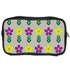 Pattern Flowers Art Creativity Toiletries Bag (One Side)