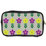 Pattern Flowers Art Creativity Toiletries Bag (Two Sides) Front