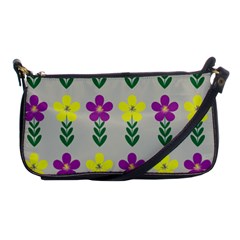 Pattern Flowers Art Creativity Shoulder Clutch Bag