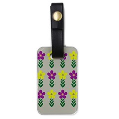 Pattern Flowers Art Creativity Luggage Tag (one side)