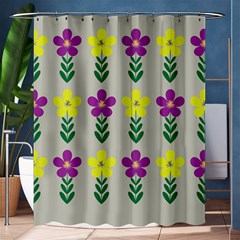 Pattern Flowers Art Creativity Shower Curtain 60  x 72  (Medium) 