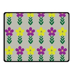 Pattern Flowers Art Creativity Fleece Blanket (small) by Uceng