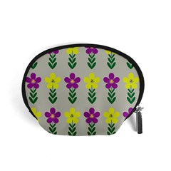 Pattern Flowers Art Creativity Accessory Pouch (Small)