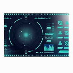 Sci Fi Computer Screen Postcards 5  X 7  (pkg Of 10) by Uceng