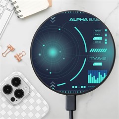 Sci Fi Computer Screen Wireless Fast Charger(black)