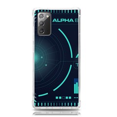 Sci Fi Computer Screen Samsung Galaxy Note 20 Tpu Uv Case