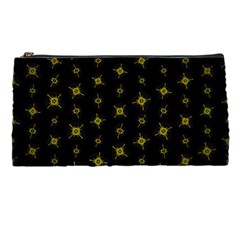 Symbols Gold Background Metallic Pencil Case by Uceng