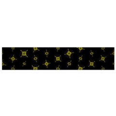 Symbols Gold Background Metallic Small Premium Plush Fleece Scarf by Uceng