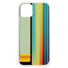 Colorful Rainbow Striped Pattern Iphone 12/12 Pro Tpu Uv Print Case by Uceng