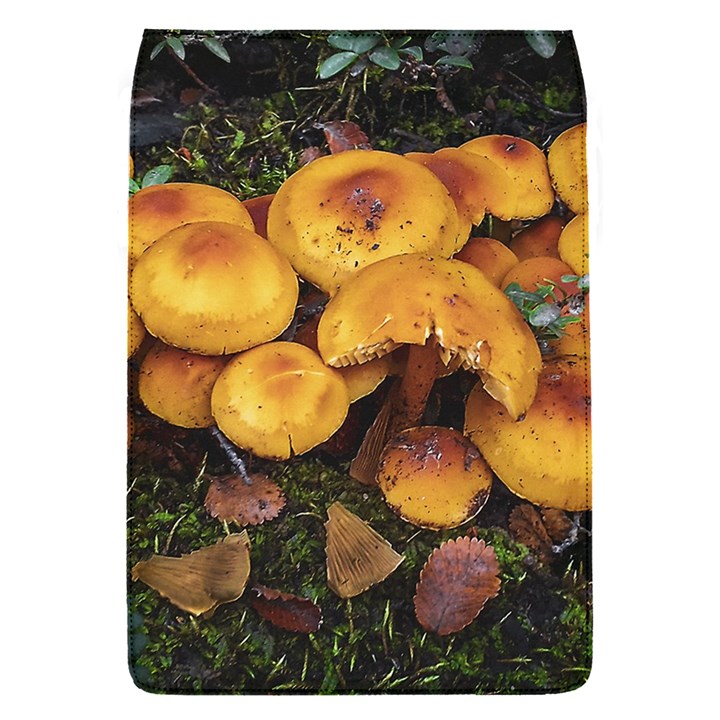 Orange Mushrooms In Patagonia Forest, Ushuaia, Argentina Removable Flap Cover (S)