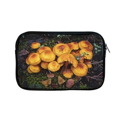 Orange Mushrooms In Patagonia Forest, Ushuaia, Argentina Apple Macbook Pro 13  Zipper Case by dflcprintsclothing