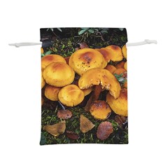 Orange Mushrooms In Patagonia Forest, Ushuaia, Argentina Lightweight Drawstring Pouch (m)