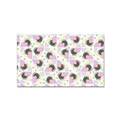 Pattern Pastel Drawing Art Sticker Rectangular (100 Pack) by Uceng