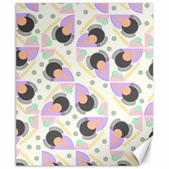 Pattern Pastel Drawing Art Canvas 8  X 10  by Uceng