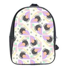 Pattern Pastel Drawing Art School Bag (large) by Uceng