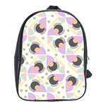 Pattern Pastel Drawing Art School Bag (Large) Front