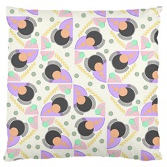 Pattern Pastel Drawing Art Standard Premium Plush Fleece Cushion Case (one Side) by Uceng