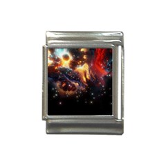 Nebula Galaxy Stars Astronomy Italian Charm (13mm)