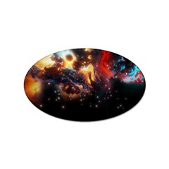 Nebula Galaxy Stars Astronomy Sticker (oval) by Uceng