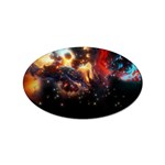 Nebula Galaxy Stars Astronomy Sticker (Oval) Front